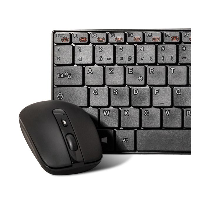 Pack Clavier / Souris Sans fil ADVANCE - PC - Noir
