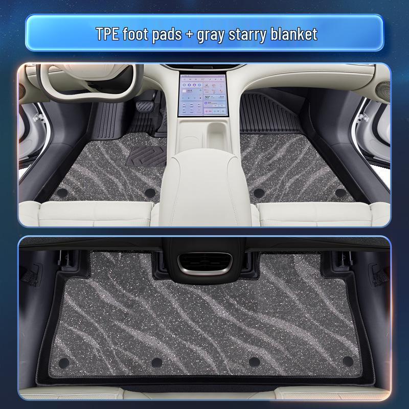 2025 Zeekr LS6 TPE Floor Mats - Complete Interior Mod Kit