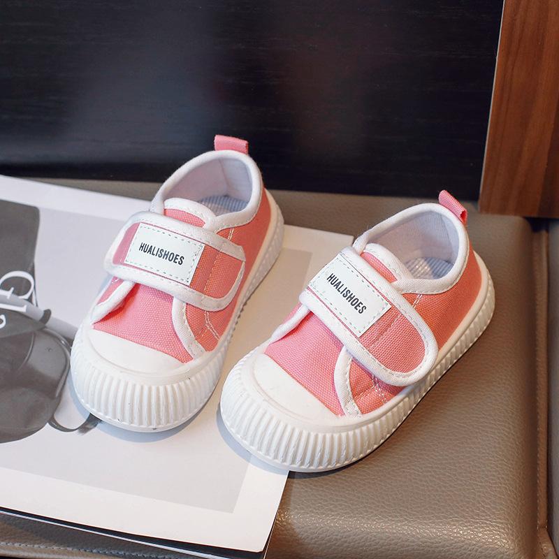 Kids Canvas Shoes Spring Autumn New Style Girls Shoes Baby Single Shoes Boys Sneakers Minimalist Casual for Kindergarten