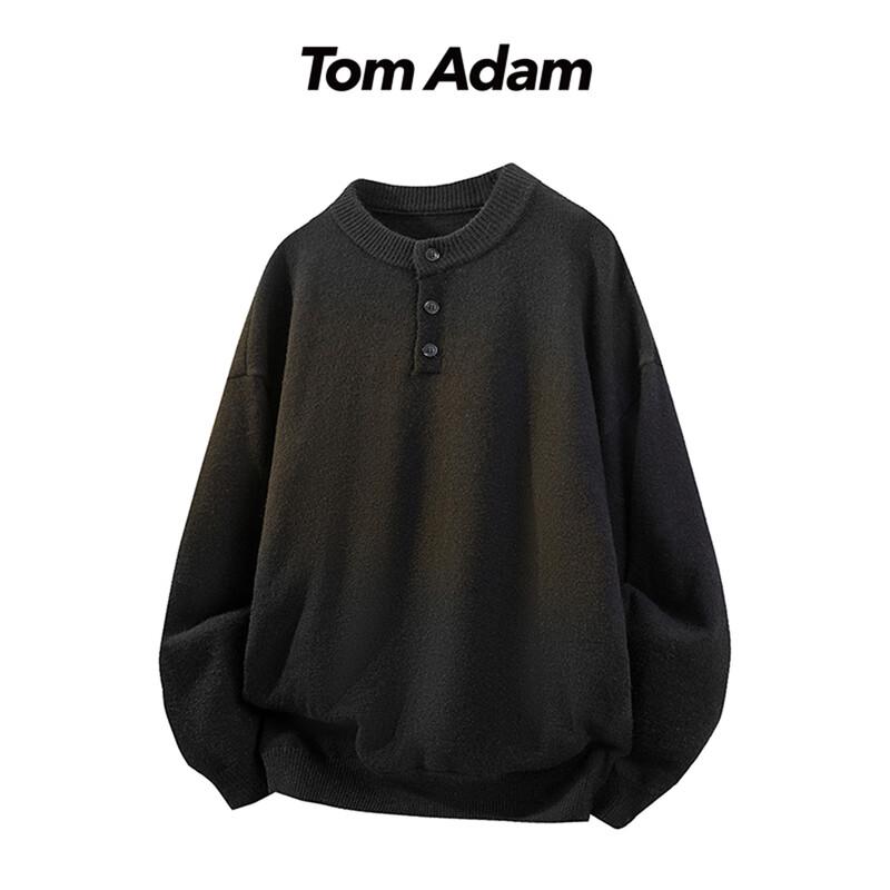 

TOM ADAM Retro Loose-Fit Long-Sleeve Shirt 5XL