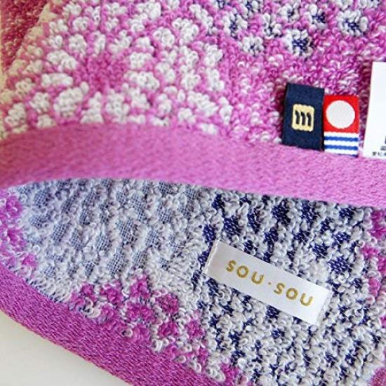 Marushin Face Chrysanthemum Made In Imabari Certified 6165001000 SOU SOU Towel, 34x80cm, Design, Japan, Towel,