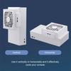 LED-Kühlventilator Atmosphärenlicht 3 Gänge Einstellbar 5V 2,4A Konsolenlüfter 7 Beleuchtungsmodi Gaming-Zubehör Für Xbox Series S