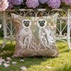 P-Paige G-Gemmel M-Monkey Cushion Cover Home & Car Dual-Scene Pillow Cover: Reversible for Premium Comfort