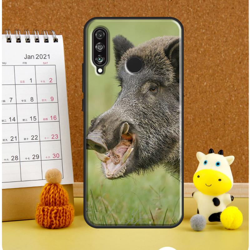 Wild Boar For Huawei Nova Y72 Y70 Y91 Y90 Y60 Y61 Y73 3i 7i 8i 11i 12i 9 10 SE P20 P30 P40 Lite Case