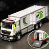 1:40 City Container Truck Sound and Light Model Transporter Car Play Vehicle Alloy+Plastic Diecast Toys Children Collection Gift