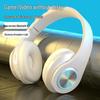 Glowing Noise-Cancelling Wireless Over-Ear Bluetooth Headphones for Sports
