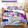 Set Biancheria da Letto 3 Pezzi Pixel Game Chiusura Copripiumino Include 1 Copripiumino & 2 Federe per Tutte le Stagioni Camera da Letto Casa Arredamento Stanza dello Studente