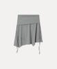 MIXXO Asymmetrical Layered Elastic Skirt_Miwwmg916G