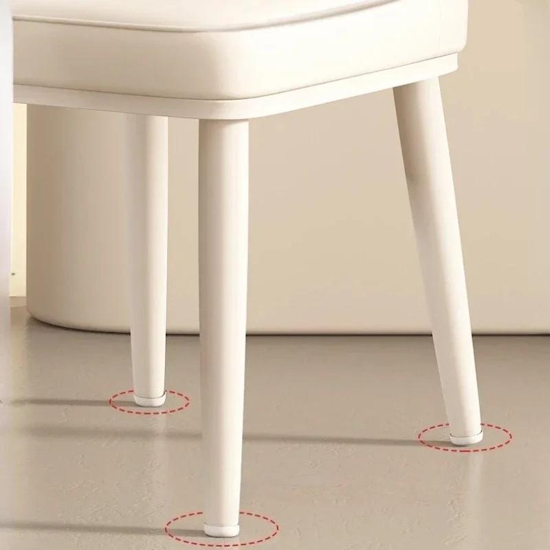 Nordic Cream Dining Chair – Minimalist Designer Lounge Chair, Modern Living Room & Dining Room Furniture