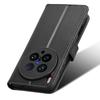For Vivo X200 Ultra 5G Leather Wallet Case with Strap Diamond Texture Phone Cover