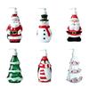 Santa Claus Christmas Pump Bottle 300ml Soap Pump Dispensers Novelty Cosmetic Container  Travel