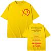 Rapper The Weeknd Tour T-shirt Music Album Merch T Shirts Men's Women's Y2k Clothing Fashion T-shirts Streetwear