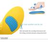 New EVA Arch Support Pads Sport Sole for Sneakers Orthopedic Insole Basketball Shoes Sweat Breathable Men's and Women's Insoles