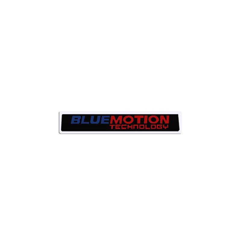 RUNTB1 Metal 3D Badge Blue Motion Technology Logo Car Rear Trunk Body Sticker Emblem For VW Polo Golf Passat Touran TSI TDI MK4 MK5 MK6