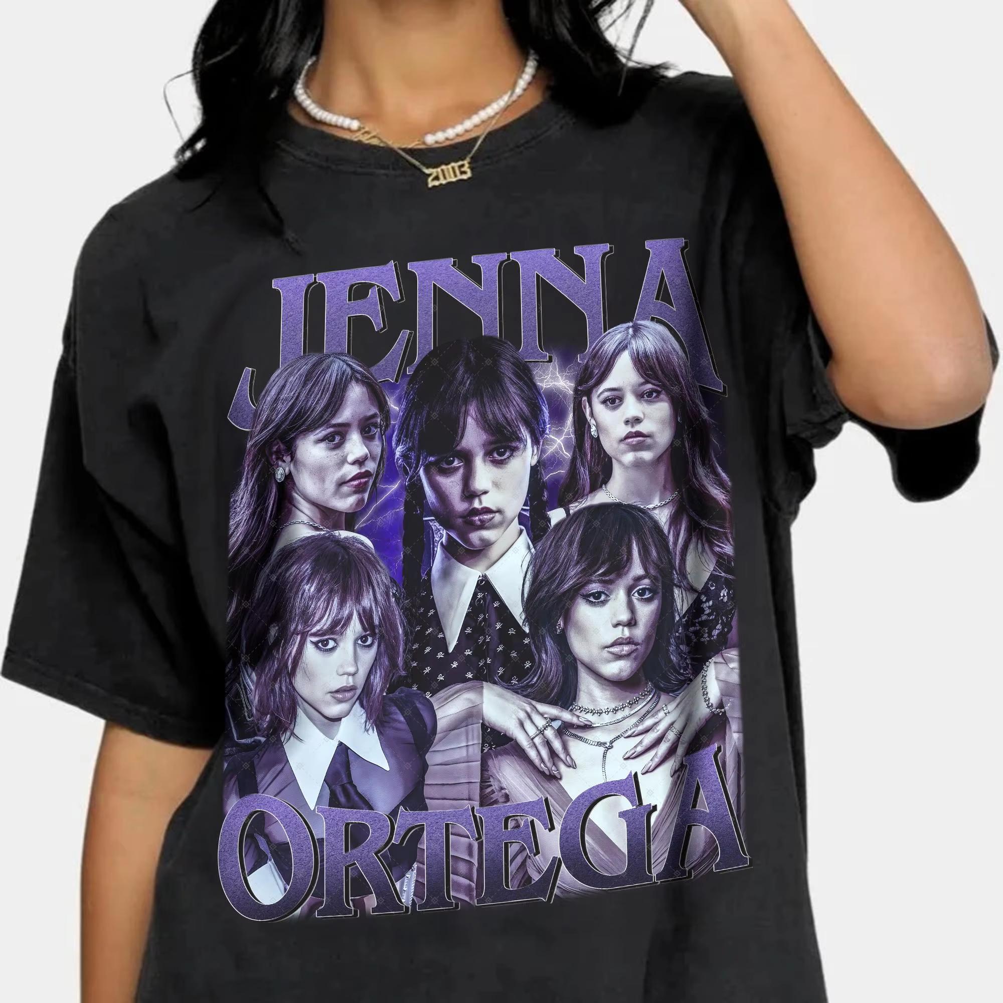 Jenna Ortega Softstyle Tee Jenna Ortega Oversized Retro Bootleg Tee Jenna Ortega Shirt Jenna Ortega Trending Graphic Shirt S