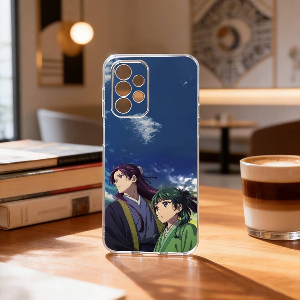 The Apothecary Diaries Anime Phone Case Transparent Silicone Soft For Samsung S25,S24,S21,S22,S23,S30,Ultra,S20,Plus,Fe