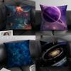 Beautiful Planets And Universe Lovers Pillow Case Pattern Printed Pillowcase for Living Room Sofa Cushion Cover  Bedroom Decor