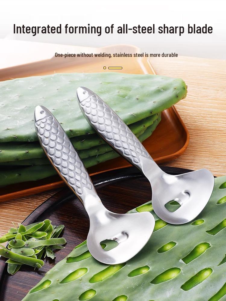 Cactus Thorn Remover & Peeler: Multifunctional Kitchen Tool & Juicer