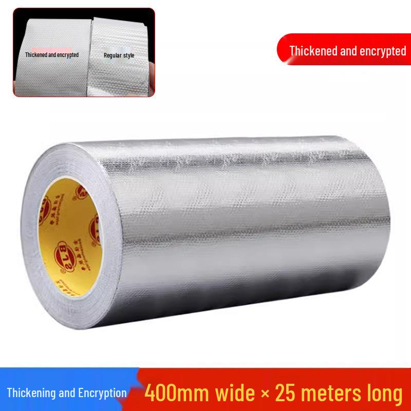 Nastro adesivo in foglio di alluminio impermeabile resistente alle alte temperature per isolamento condotti e protezione solare