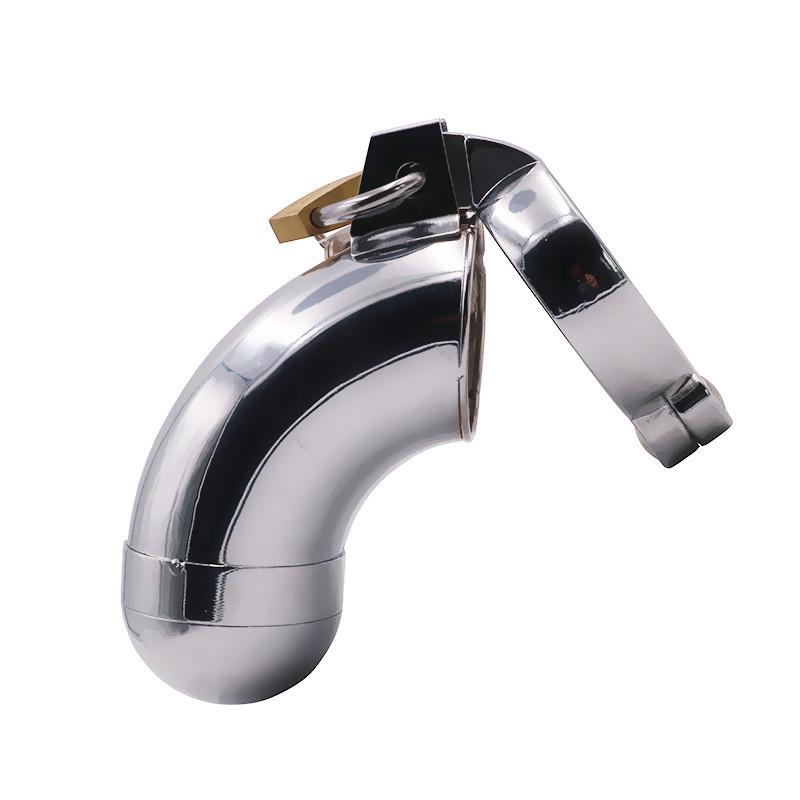 Big Metal Cock Cage Male Chastity Device BDSM Sex Toys for Men Penis Lock Erotic Bondage Husband Loyalty Drop Shipping