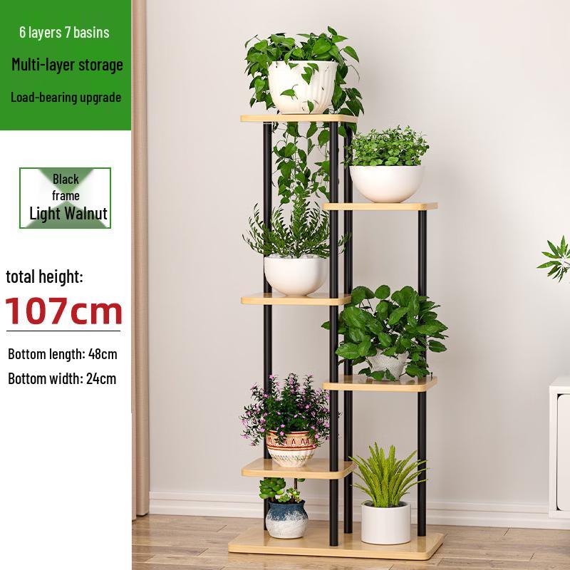 Multi-Tier Floor Standing Plant and Storage Rack