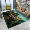 L-Lord of the Rings H-Hobbit HD Carpet Rug for Home Living Room Bedroom Sofa Doormat Decor,kid Play  Area Rug Non-slip Floor Mat