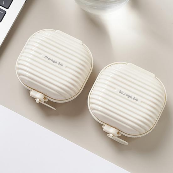 7 Grids Pill Organizer Box with Silicone Seal Portable Mini Medicine Storage for Travel And Daily Use Moisture Proof Weekly Pill Case Jewelry Holder