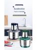 5L Stainless Steel Automatic Meat Grinder & Food Processor