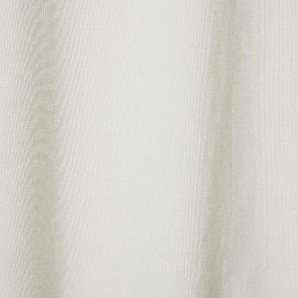 Geonjiulleunseu Cotton Long Sleeve Collared Knit - Ecru