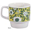 Yamaka Shoten Mumin Stapelbare Keramiktasse (340ml) Gelbe 127179 Retro-Tasse für Kaffee, Tee und heiße Getränke Mumin Kleine My MM7405-11
