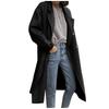 Fashion Women Solid Trench Coat Windbreaker Jacket Coat Double Breasted Overcoat