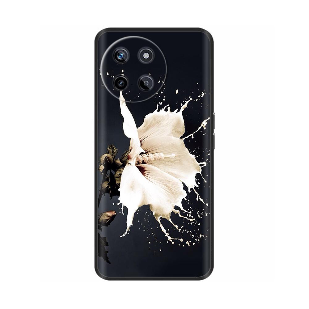 For Realme 11 4G Case Global Luxury Painted Cover for Realme 11 4G 6.4'' Shockproof Shell for Realme11 4G Soft Cases Capas Coque