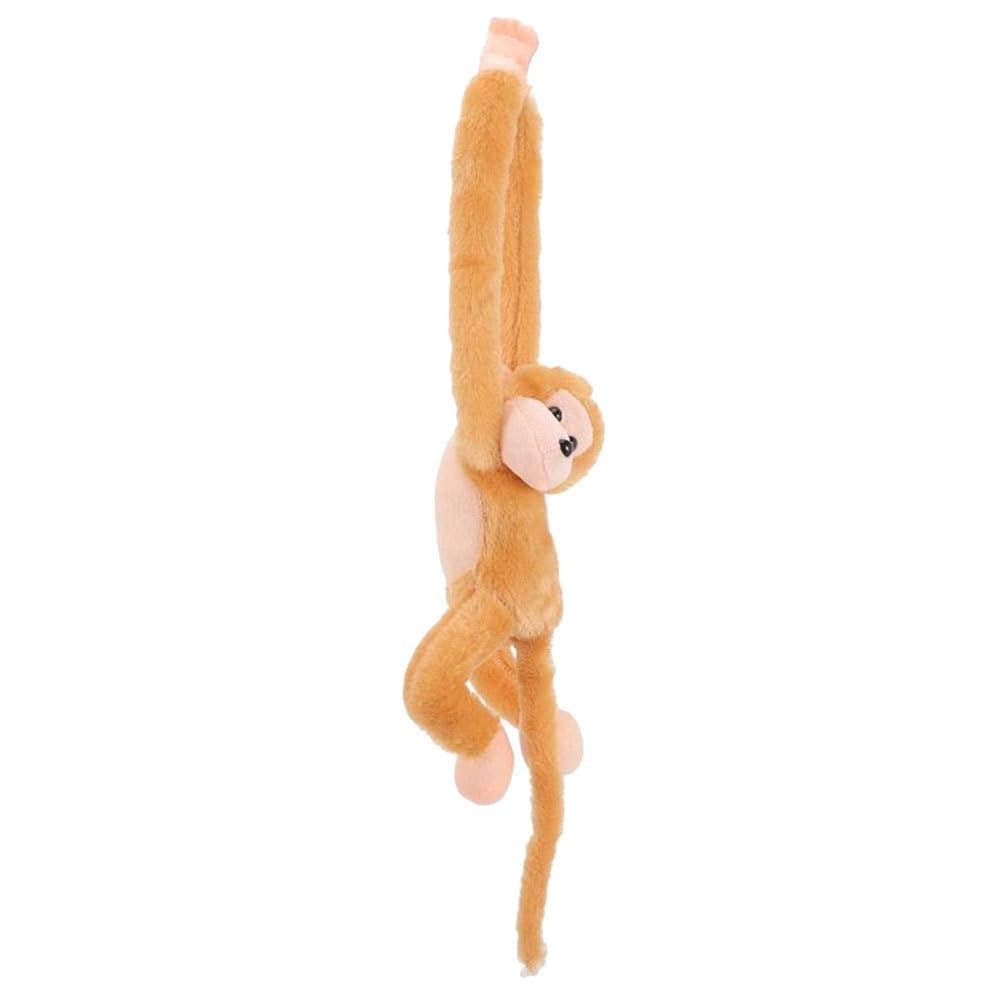 

HOMSFOU Plush Monkey Gibbon Curtain Ring Decorations, Plush Curtain Tiebacks, Animal Curtain Holdbacks, Monkey Birthday Party Supplies, Soft Monkey