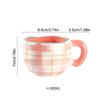 300ML Hand Pinched Ceramic Mug Cute Pattern Irregular Coffee Cup Breakfast Milk Oatmeal Mugs Afternoon Tea Cups Creative Gifts