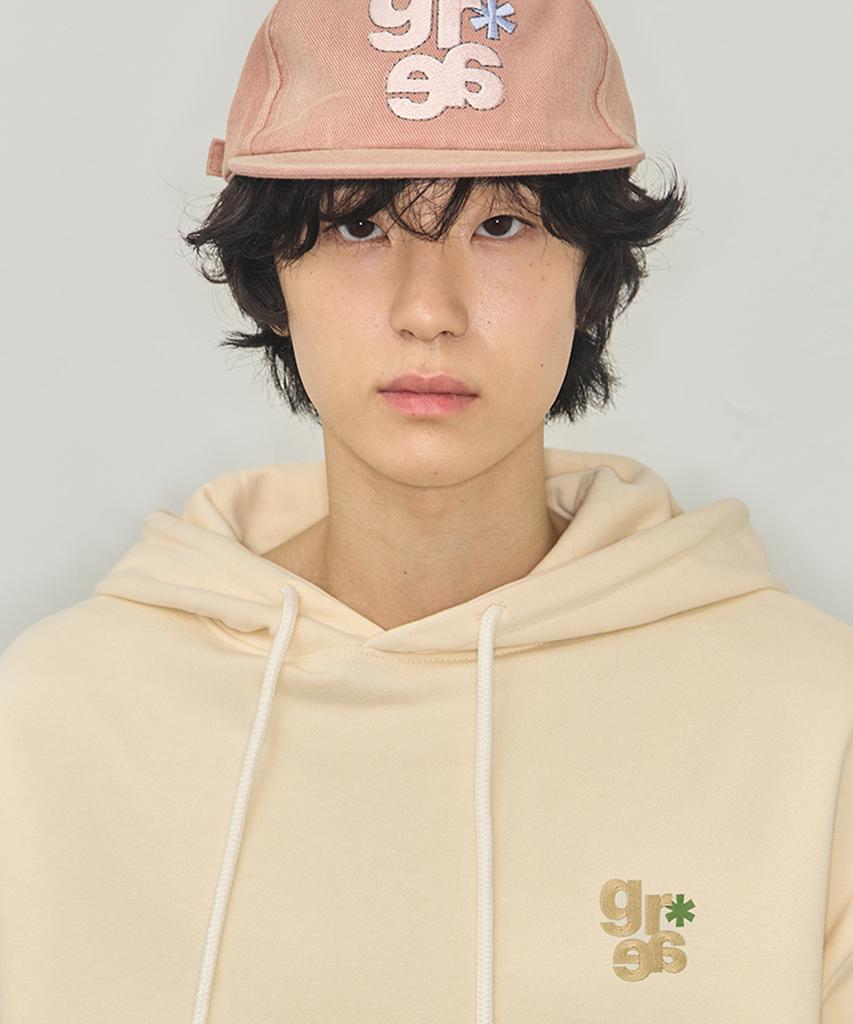 [Unisex] Grae-S Embroidered Hoodie_Cream