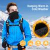 2 Pack Winter Neck Gaiter Warmer for Men&Women, Windproof Face Cover Fleece Face Mask Scarf for Cold Weather Sport