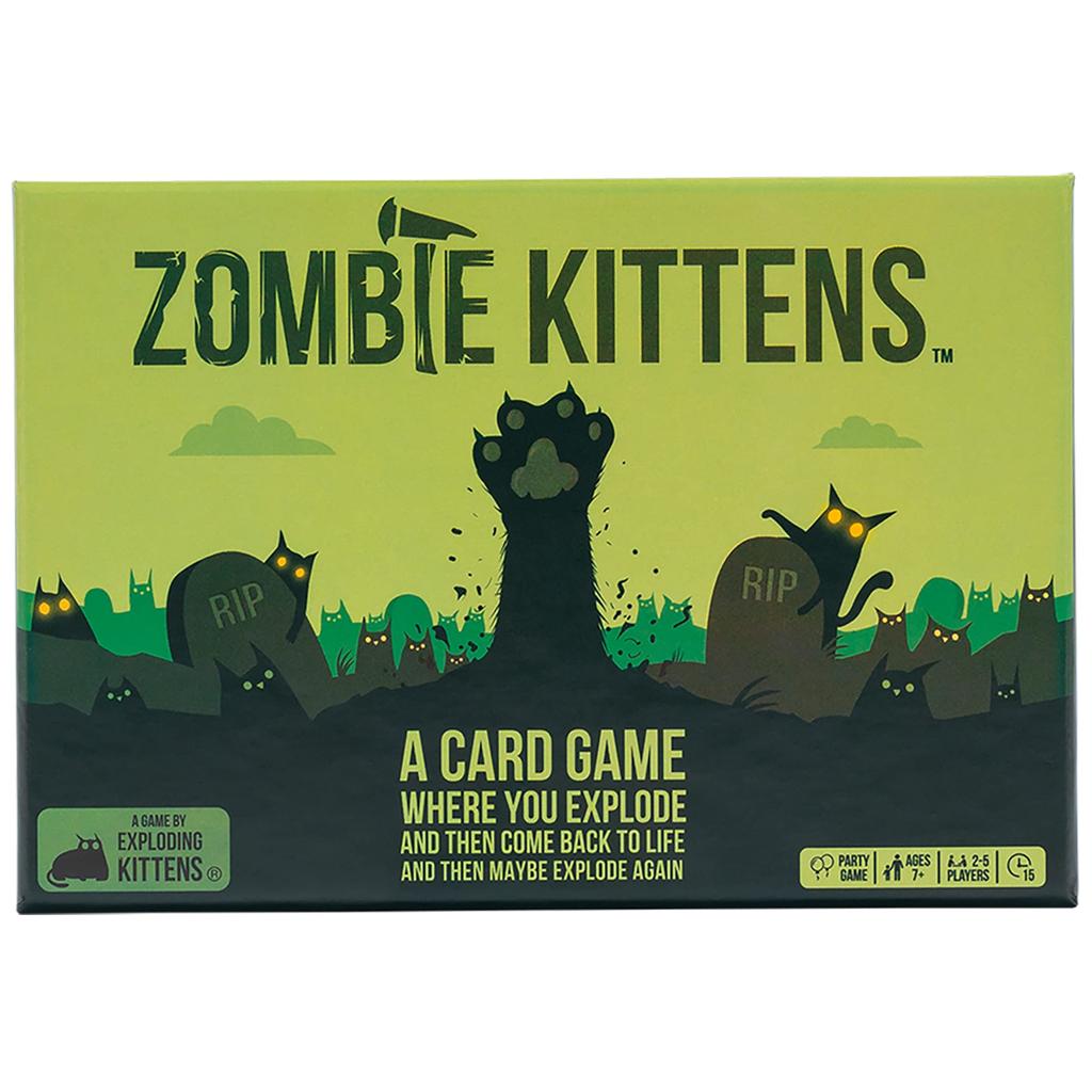 Zombie Kittens by Exploding Kittens Card Games for Adults Teens Kids Fun Family Games - & -