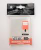 TOYGER Normal Inner Sleeves Tight Fit for Protective Vertical [Super Cards] 60-Count (Hard, Insertion)