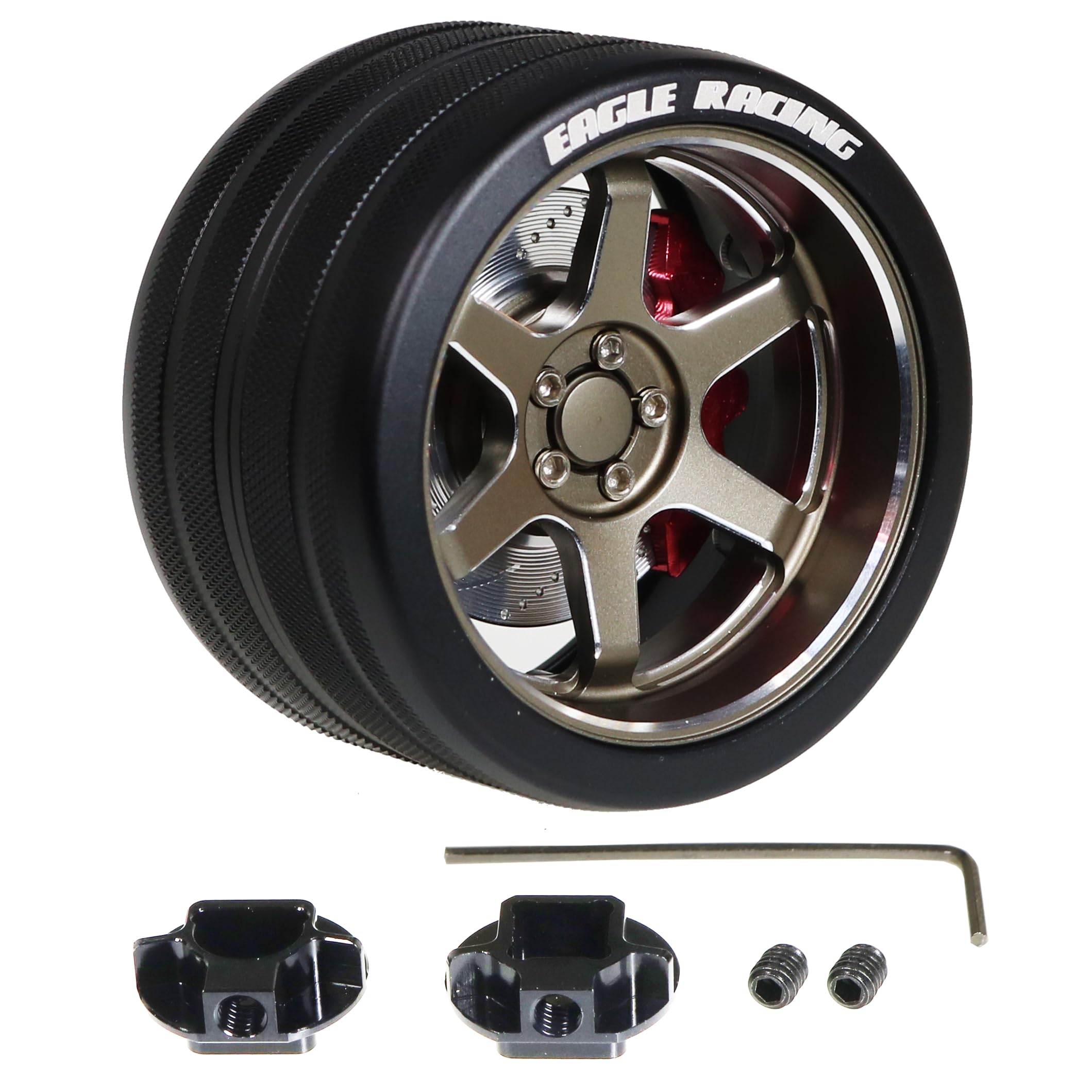 

SP Metal Grip Steering Wheel 6 Spokes [Eagle Model] [#3957-6S] (BZ)