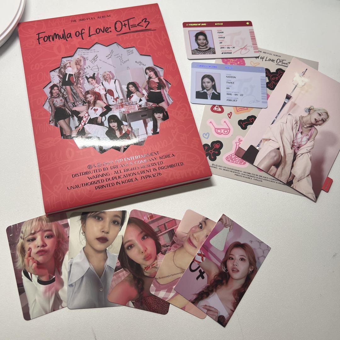 

[USED] twice formula of love album