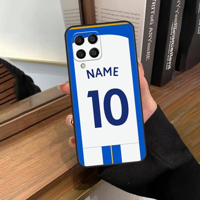 

Индивидуальный чехол с номером и именем для футбола для Samsung Galaxy M20 M14 M34 M54 M13 M23 M33 M53 M21 M51 M30s M31s M12 M32 M52 Samsung M13 4G