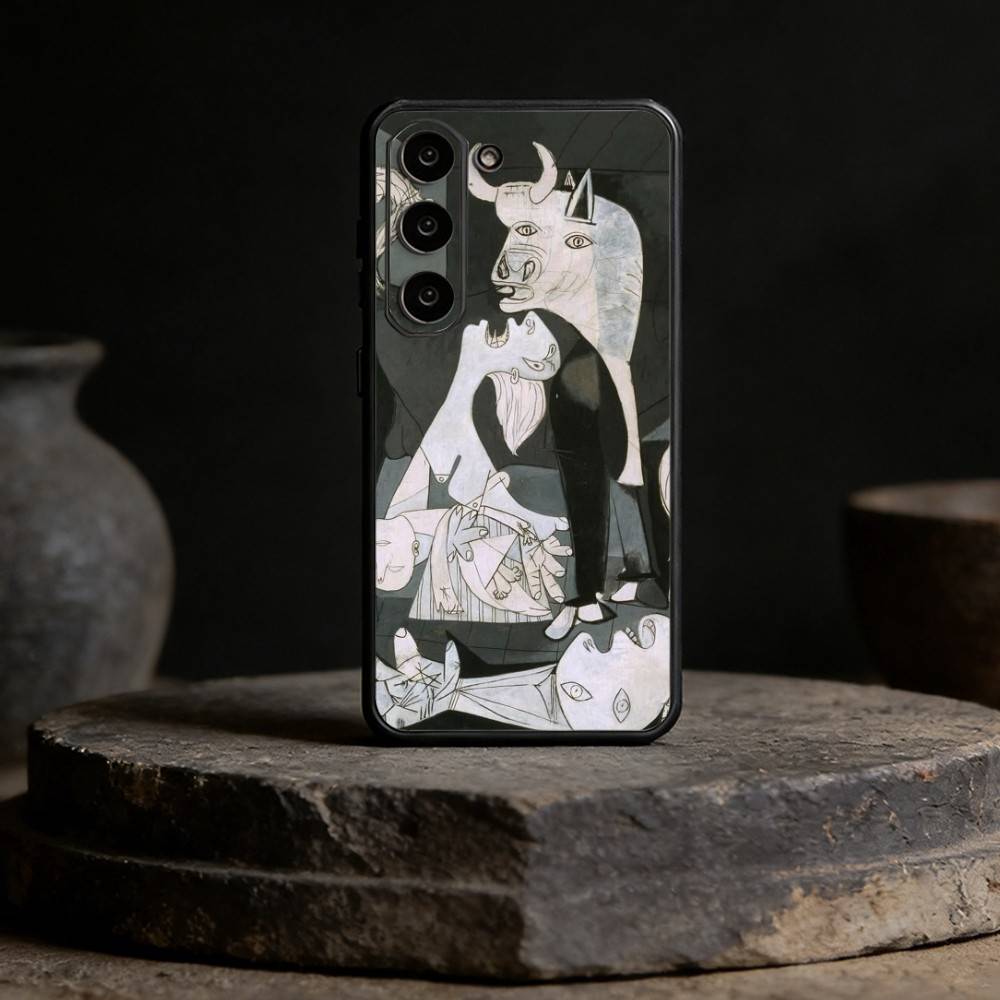 Picasso Abstract Art Painting Phone Case For Samsung Galaxy A13,21s,22,31,32,52,53,71,72,73,Soft Black Cover