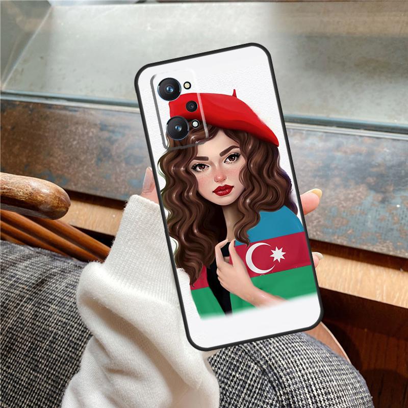 

Azerbaijan Flag Girl Case For Realme 12 Pro Plus 11 13 14 C63 C61 C55 C51 C53 C25 C65 C67 C71 C75 GT6 GT7 15 Pro Realme 13 Pro Plus
