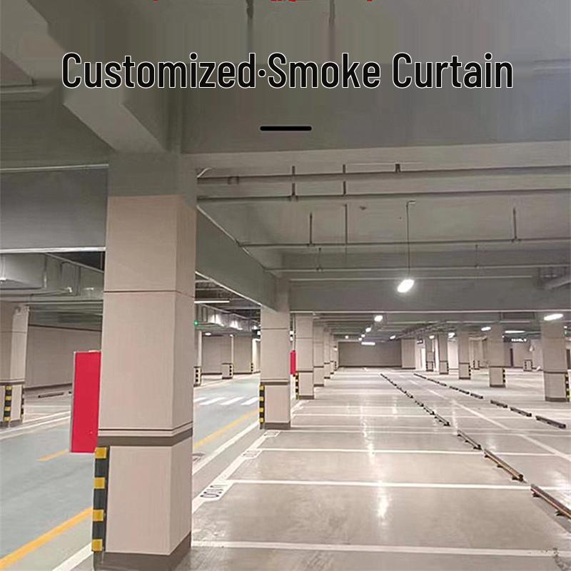 Fireproof Cloth, Glass, and Electric Smoke Curtain Installation