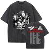 MGK Lost Americana Tour 20252026 Vintage Gewaschenes T-Shirt Herren Damen Sommer Mode Baumwolle Kurzarm T-Shirt Fans Geschenk Kleidung