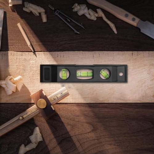 Small Leveling Tool - Pocket Leveling Tool | Spirit Level | Vertical Leveler | 6-Inch Angle Measuring Device | High-Precision Horizontal Leveler | Sma