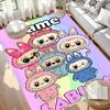 Custom Name Personalized Labubu Print Carpet, Versatile Home Decor Rug, for Playroom, Apartment, Balcony, Entryway, Hallway Gift