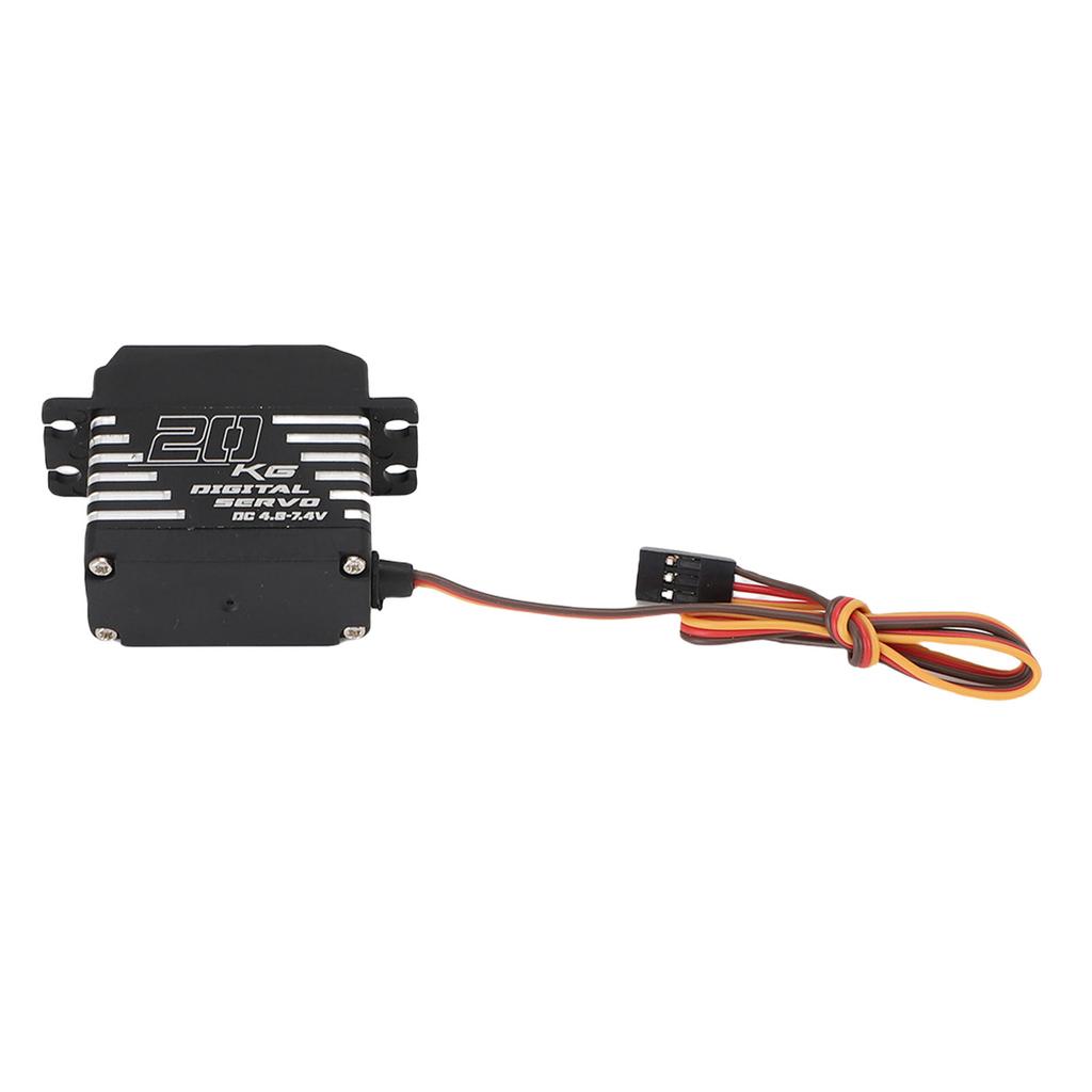 Digital Servo Copper Gear Aluminium Alloy Housing 180 degrees  Control Angle Servo for 1 8 1 10 1 12 RC Car Truck