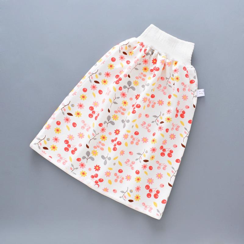 Baby Diaper Skirt Waterproof and Leak-proof Urine Withdrawal Non-wet Training Pants Baby Cotton Washable Diaper Pocket