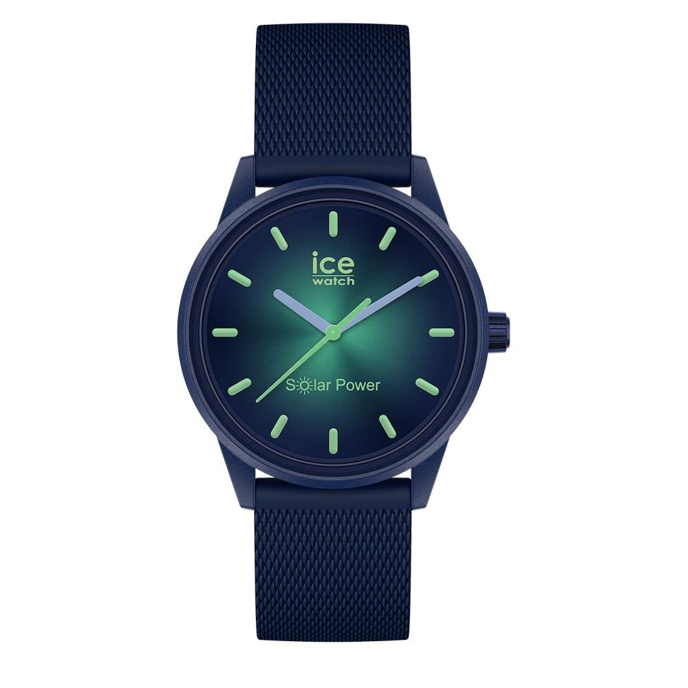 

Оригинальные [ICE WATCH] Ice Watch мужские унисекс ICE solar power маленький 36 мм силиконовый ремень 019033 Borealis